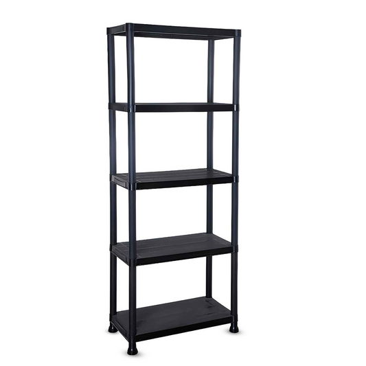 5 Tier Plastic Racking Shelves