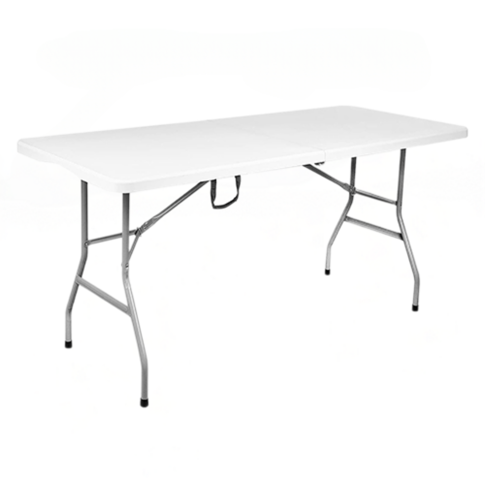 Portable 6ft folding table for indoor and outdoor use, perfect for parties and gatherings in the UK.