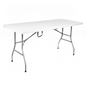 Portable 6ft folding table for indoor and outdoor use, perfect for parties and gatherings in the UK.