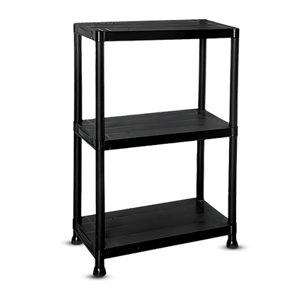 3-Tier Plastic Storage Rack