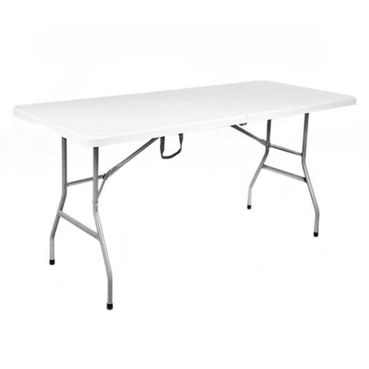 5ft Folding Table with Steel Frame