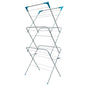 Folding 3-tier clothes airer for efficient laundry drying in the UK
